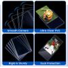 image100 Toploaders for Cards and 100 Soft Card Sleeves Sooez 35 PT Top Loaders Card Protectors 3quot x 4quot Hard Plastic Penny Sleeves for Baseball Football and Game Collectible Trading Cards27 Toploaders50 Soft Card Sleeves