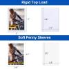 image200 Topload Card Holder and 200 Clear Sleeves Sooez 35 PT Topload Card Protectors 3quot x 4quot Hard Plastic Card Sleeves Baseball Card Protector Rigid Toploading Card Case for Collectible Trading Cards200 Topload  200 Clear Sleeves