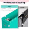 imageBinderX Extra Durable 3 Ring Binder Round Rings 1 Inch Binder Fits 175 Sheets of 85x11 Paper Customizable View Cover with Inside Pockets Cute 1quot Binders 1 Inch Binders 3 Ring PinkOlive Green
