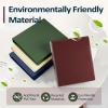 imageBinderX Extra Durable 3 Ring Binder Round Rings 1 Inch Binder Fits 175 Sheets of 85x11 Paper Customizable View Cover with Inside Pockets Cute 1quot Binders 1 Inch Binders 3 Ring PinkOlive Green