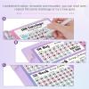 imageSooez 100 Envelopes Money Saving Challenge Savings Challenges Book with Envelopes ampamp Challenge Tracker Motivational Process to Save 5050 Money Saving Binder 100 Pocket PreNumbered PurpleBlack and Purple