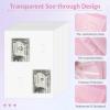 imageSooez 100 Envelopes Money Saving Challenge Savings Challenges Book with Envelopes ampamp Challenge Tracker Motivational Process to Save 5050 Money Saving Binder 100 Pocket PreNumbered PurplePink