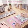 imageSooez 100 Envelopes Money Saving Challenge Savings Challenges Book with Envelopes ampamp Challenge Tracker Motivational Process to Save 5050 Money Saving Binder 100 Pocket PreNumbered PurplePink