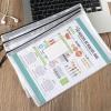 imageSooez 20 Pack Mesh Zipper Pouch with Label Pocket Plastic Zip File Folders Letter Size A4 Zipper Document Bag for Teacher School Office Supplies Classroom Organization Board Game StorageBlack20 Pack All Black