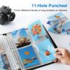 imageSooez 30 Pack 4x6 Photo Sleeves for 3 Ring Binder 180 Pictures Heavy Duty Plastic Album Refill Pages Clear Archival Sheets 85x1135x5