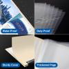 imageSooez 30Pocket Binder with Plastic Sleeves 9x12 Heavy Duty Art Portfolio Folder with Clear Sheet Protectors Display 60 Pages Presentation Book for Artwork Document Organizer Binder  4 PackIvory