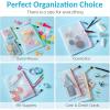 imageSooez 34 Pack Mesh Zipper Pouch 8 Sizes Mesh Bags for School Office Supplies Waterproof Zipper Pouches for Puzzles ampamp Games Organizing Storage Multipurpose for Travel and Home