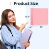 imageSooez BinderX Extra Durable 3 Inch 3 Ring Binder DRing Large Binder Holds 670 Sheets of 85x11 Paper Customizable View Cover with Inside Pockets Heavy Duty 3 Ring Binder for School Olive GreenTeal