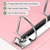 imageSooez BinderX Extra Durable 3 Inch 3 Ring Binder DRing Large Binder Holds 670 Sheets of 85x11 Paper Customizable View Cover with Inside Pockets Heavy Duty 3 Ring Binder for School Olive GreenWhite