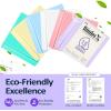 imageSooez BinderX Extra Durable 3 Inch 3 Ring Binder DRing Large Binder Holds 670 Sheets of 85x11 Paper Customizable View Cover with Inside Pockets Heavy Duty 3 Ring Binder for School Olive GreenTeal
