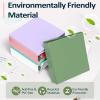 imageSooez BinderX Extra Durable 3 Inch 3 Ring Binder DRing Large Binder Holds 670 Sheets of 85x11 Paper Customizable View Cover with Inside Pockets Heavy Duty 3 Ring Binder for School Olive GreenPink
