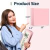 imageSooez BinderX Extra Durable 3 Inch 3 Ring Binder DRing Large Binder Holds 670 Sheets of 85x11 Paper Customizable View Cover with Inside Pockets Heavy Duty 3 Ring Binder for School Olive GreenWhite