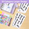 imageSooez Budget Binder with Money Saving Challenge Money Saving Binder with Cash Envelopes Expense Sheets Challenge Tracker ampamp Category Labels Envelope Savings Challenges Book for Home Office SchoolA Yellow