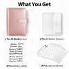 imageSooez Budget Binder with Money Saving Challenge Money Saving Binder with Cash Envelopes Expense Sheets Challenge Tracker ampamp Category Labels Envelope Savings Challenges Book for Home Office SchoolA Rose Gold