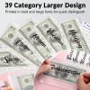 imageSooez Budget Binder with Money Saving Challenge Money Saving Binder with Cash Envelopes Expense Sheets Challenge Tracker ampamp Category Labels Envelope Savings Challenges Book for Home Office SchoolA Rose Gold