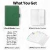 imageSooez Budget Binder with Money Saving Challenge Money Saving Binder with Cash Envelopes Expense Sheets Challenge Tracker ampamp Category Labels Envelope Savings Challenges Book for Home Office SchoolA Dark Green