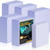 image100 Toploaders for Cards and 100 Soft Card Sleeves Sooez 35 PT Top Loaders Card Protectors 3quot x 4quot Hard Plastic Penny Sleeves for Baseball Football and Game Collectible Trading Cards100 Toploaders  100 Clear Sleeves