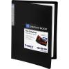 imageSooez 30Pocket Binder with Plastic Sleeves 9x12 Heavy Duty Art Portfolio Folder with Clear Sheet Protectors Display 60 Pages Presentation Book for Artwork Document Organizer Binder  4 PackBlack