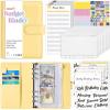 imageSooez Budget Binder with Money Saving Challenge Money Saving Binder with Cash Envelopes Expense Sheets Challenge Tracker ampamp Category Labels Envelope Savings Challenges Book for Home Office SchoolA Yellow