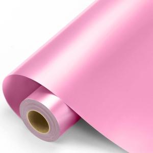 imagePermanent Vinyl for Cricut Machines 50Pack 12quotx12quot  40 Adhesive Vinyl Matte ampamp Glossy  10 Transfer Tapes 1 Scraper Waterproof Outdoor for All Cutting Machine Perfect for Home Party DecorPink