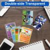 image200PCS Clear Card Sleeves for Standard Size Trading Cards ampamp Sports Cards Soft Card Sleeves Protectors 258quot X 358