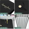 imageSooez 7 Pocket Expanding File Folder Premium Accordion File Organizer Letter Size Folders for Documents Sleek Filing Folders with Bungee Closure Portable Folders for School Office Supplies GreenPink