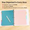 imageSooez 8 Tabs LongLasting Plastic Write ampamp Erase Large Tabs Dividers for 3 Ring Binder Aesthetic Cute Pastel Binder Dividers for Student Teacher Office Home Organizers 1 Set Pastel ColorMuted