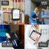 imageSooez Clipboards with Storage High Capacity Clip Boards 85x11 with Storage Heavy Duty Nursing Clipboard Folder Plastic Clipboard with Pen Holder for Women Teachers Work School ampamp Office SuppliesBlack Graphite Matte