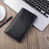 imageSooez Leather Professional Business Card Book Holder Organizer 240 Capacity Credit Card Booklet PU Name Cards Holder Storage File for Men Women 77 x 45 Inch BlackBlue