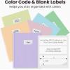 imageSooez Plastic Folders with Pockets and Prongs 6 Pack Pocket Folders with Prongs Heavy Duty 3 Prong 2Pocket Folders for Document Colored File Folder Back to School Supplies for KidsPastel Colors