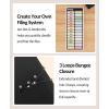 imageSooez Upgraded Accordion File Organizer Expanding File Folder with Deeper 12 Pockets  Never Cover Up Index Tabs Monthly Bill Paper Receipt Document Organizer Letter A4 Size for Home Office SchoolNavy Blue With Rainbow Pocket
