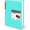 imageSooez Art Portfolios 11quotx17quot Large Portfolio Folder with 30 Pockets ampamp Black Inner Sheets Display 60 Pages 11 x 17 Presentation BookAuqa Blue
