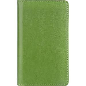 imageSooez Leather Professional Business Card Book Holder Organizer 240 Capacity Credit Card Booklet PU Name Cards Holder Storage File for Men Women 77 x 45 Inch BlackGrass Green