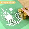 image12quot x 10ft Heat Transfer Vinyl HTV Rolls Black Sooez HTV Vinyl for TShirt Iron on Vinyl Easy to Cut ampamp Weed for DIY Heat Vinyls DesignGold