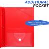imageSooez 3 Pack 2Pocket Folder with Prongs Plastic Folders with Pockets and Prongs Including Labels Heavy Duty Letter Size Pocket Folders with Prongs Colored Prong Folders for Schoolwork ampamp Office3