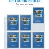 image36 Pack 9 Pocket Page Protectors Sooez Trading Card Sleeves for 3 Ring Binder Baseball Cards Holder Protective Pages Sheets for Binders Album Fit for YuGiOh MTG Game Business ampamp Sports Cards36