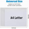imageSooez 10 Pack Plastic Envelopes File Folders Clear Folder for Document US Letter A4 Size Poly Envelopes with Label Pockets for School Home Work Office Organizer Clear36