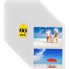 imageSooez 30 Pack Heavy Duty Photos or Postcards Page Protectors Plastic Clear Photo Holder Sleeves for 3 Ring Binder Two 5 x 7 Pockets Per Page Top Loading Perfect for Checking ampamp Organizing60