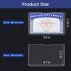 imageSooez 10 Pack Social Security Card Protector 24 Mil Thick Card Protector Sleeves Protective Credit Card Sleeve Clear Card Sleeves Perfect Fit for Social Security Medicare Credit Business Card10